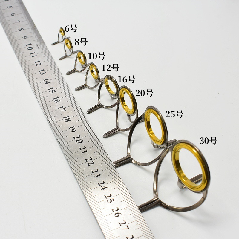8Pcs Fishing Tackle Stainless  - Fishing Rod Guide Replacement incelemesi ve fiyatı