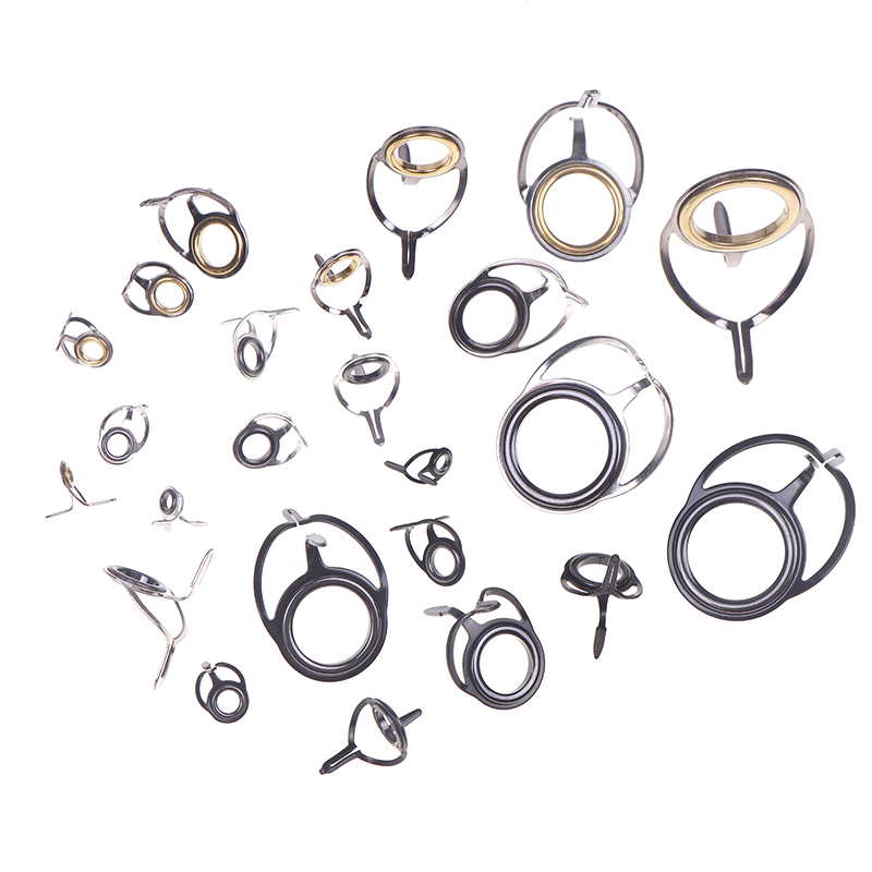 8Pcs Fishing Tackle Stainless  - Fishing Rod Guide Replacement incelemesi ve fiyatı