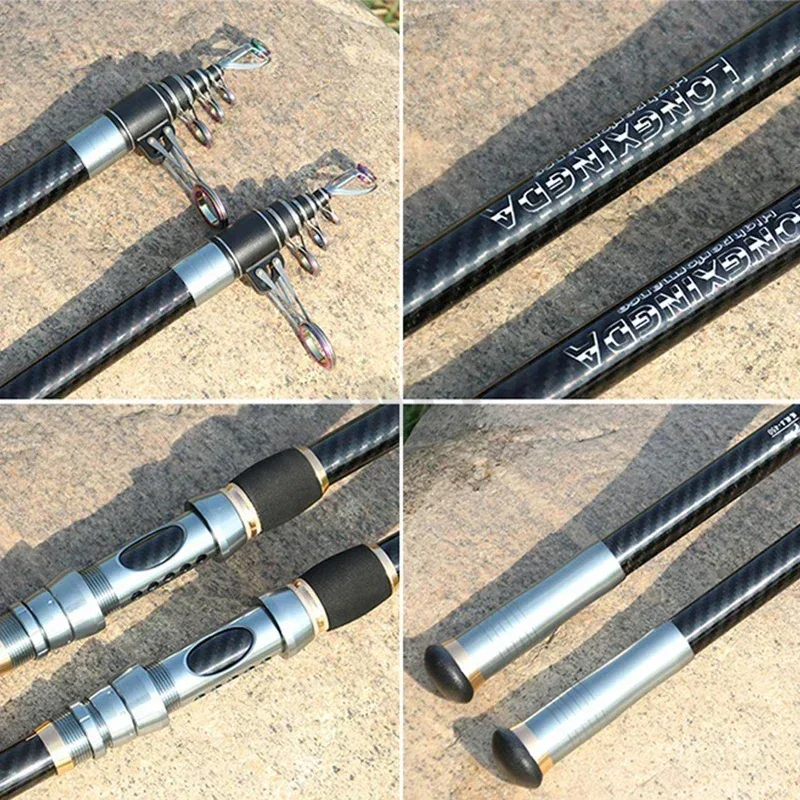 Telescopic Fishing Rod 3.9m 4. - Fishing Rod Surf incelemesi ve fiyatı