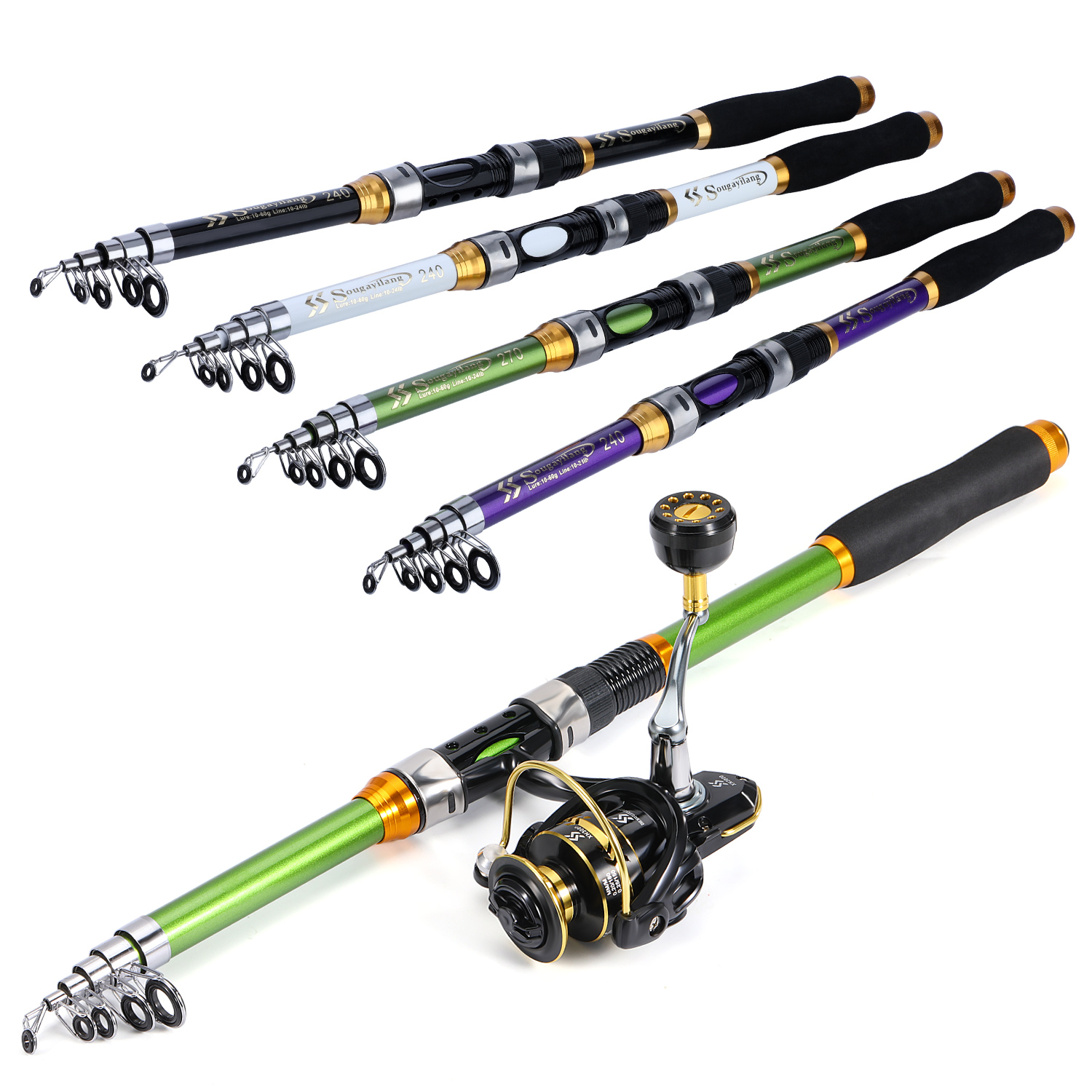 Sougayialng spinning fishing r - Fishing Rod Combo incelemesi ve fiyatı