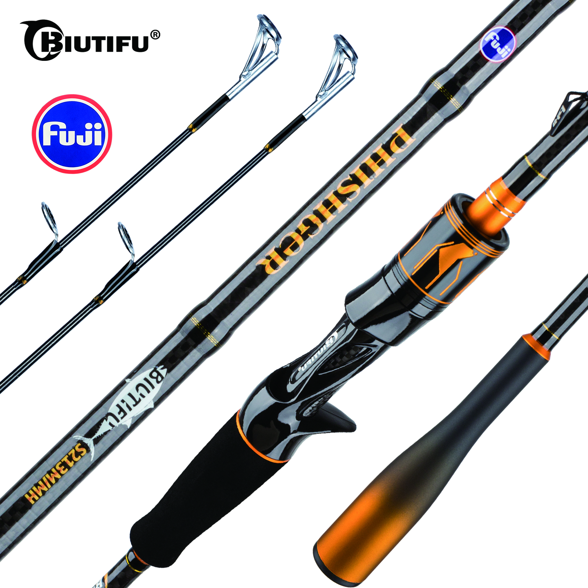 BIUTIFU Spinning Casting 2Tips - Fishing Rod Surf incelemesi ve fiyatı