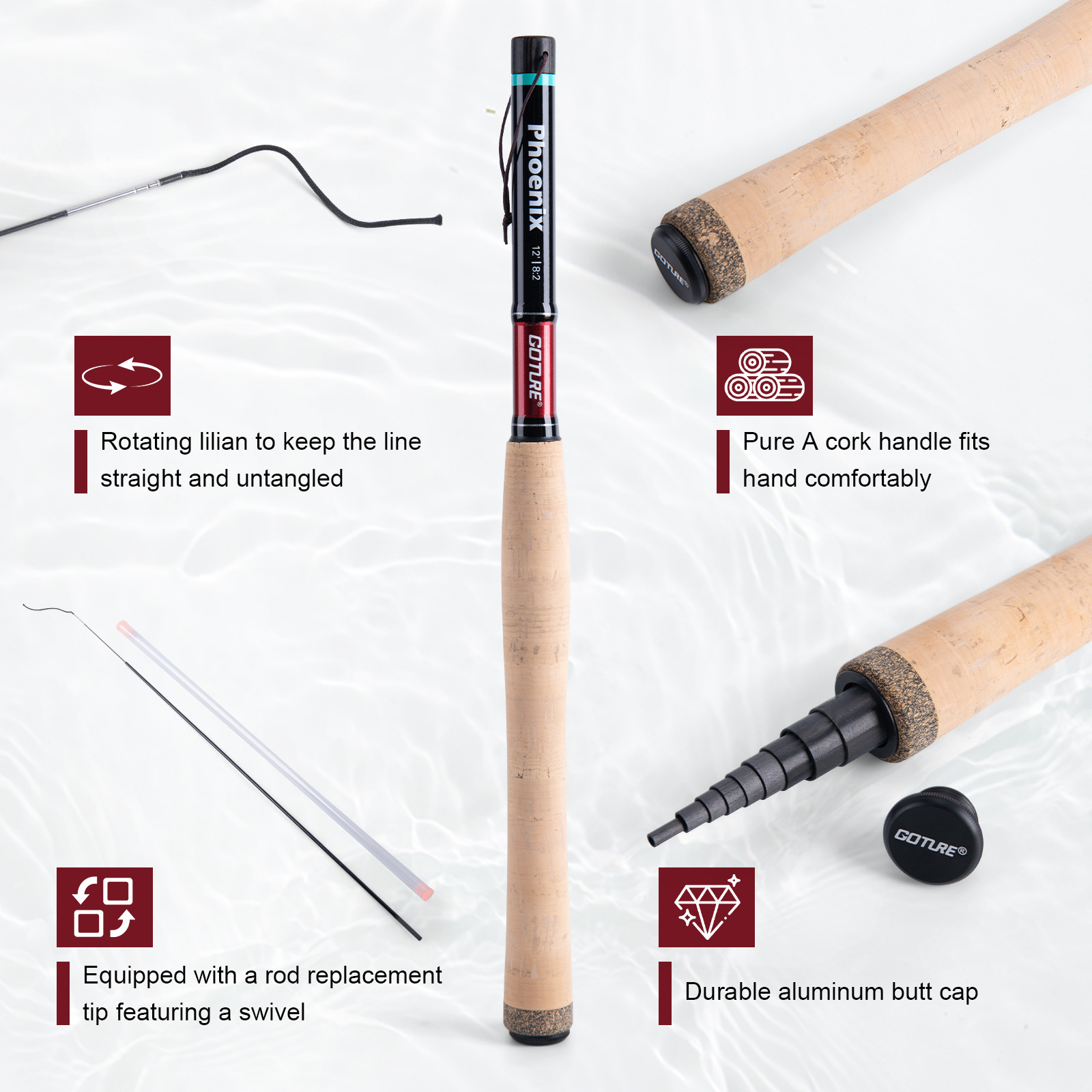 Goture Fishing Rod Combo Fly F - Fishing Rod Fly incelemesi ve fiyatı