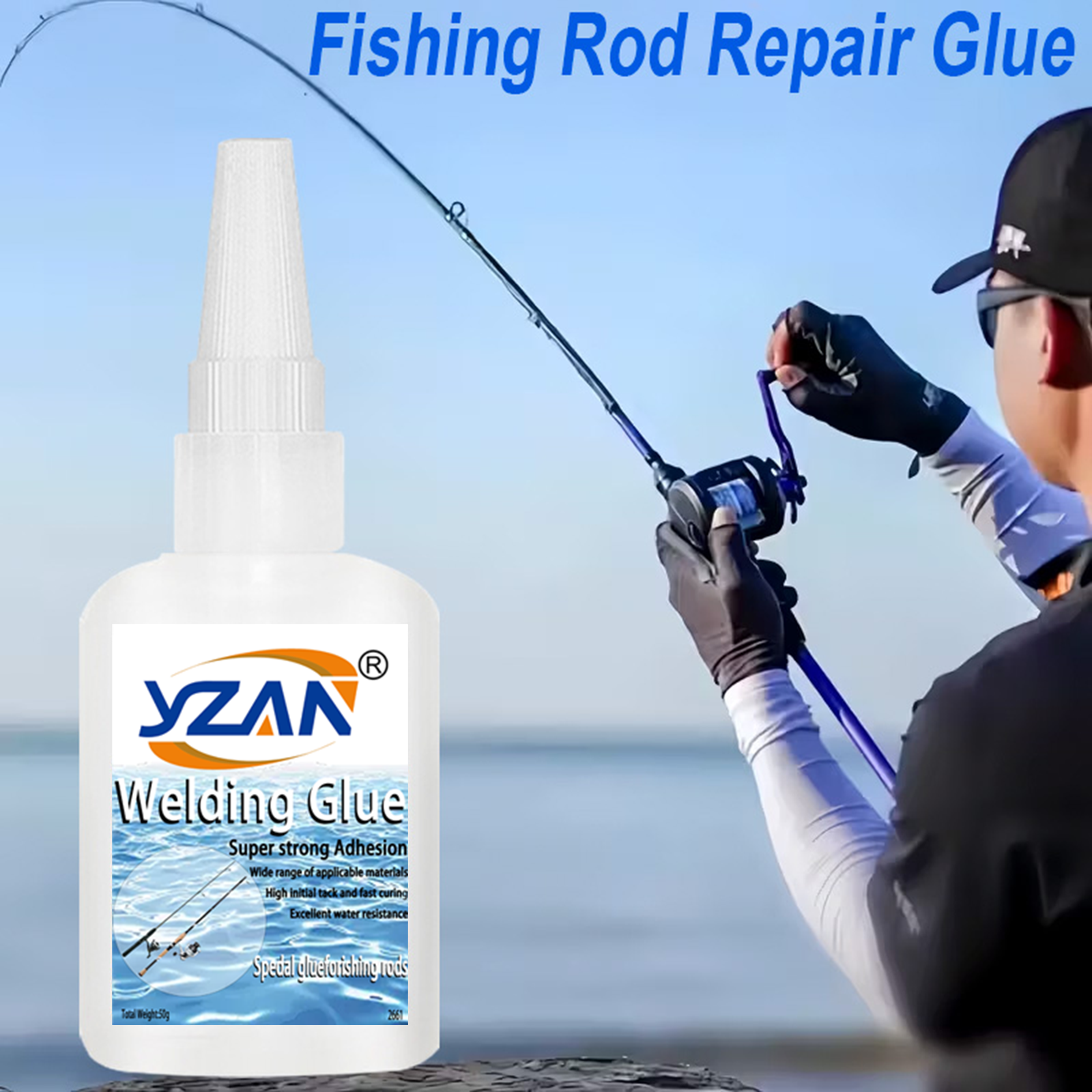 Fishing Rod Repair Glue  Fast  - Fishing Rod Guide Replacement incelemesi ve fiyatı