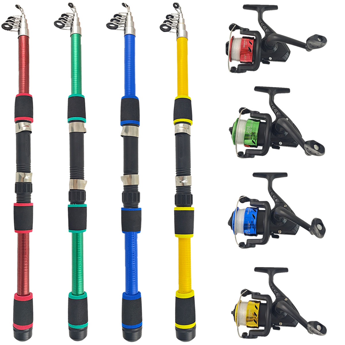 Mini Telescopic Sea Fishing Ro - Fishing Rod Combo incelemesi ve fiyatı