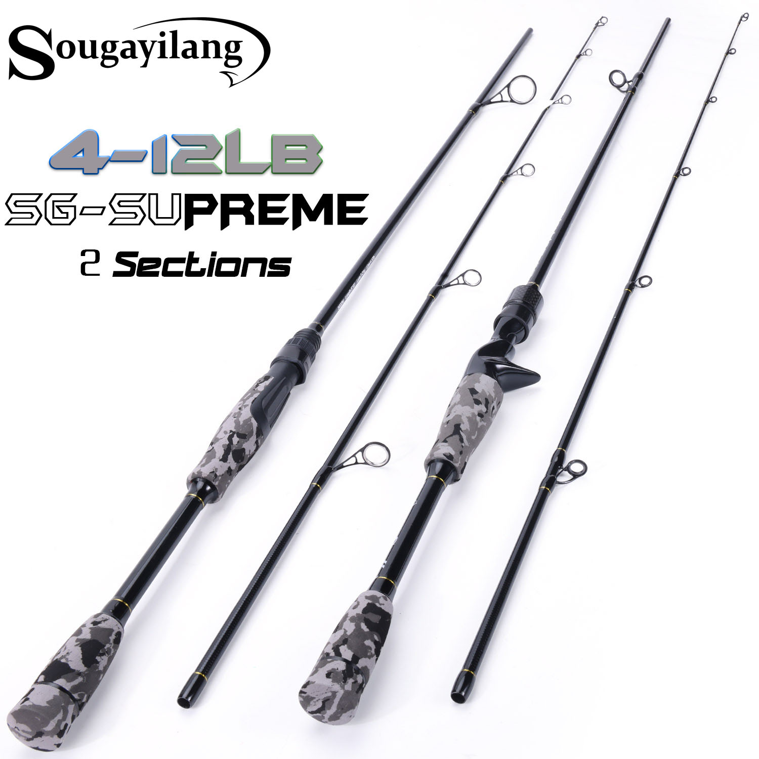 Sougayilang 2 Sections Casting - Fishing Rod Surf incelemesi ve fiyatı