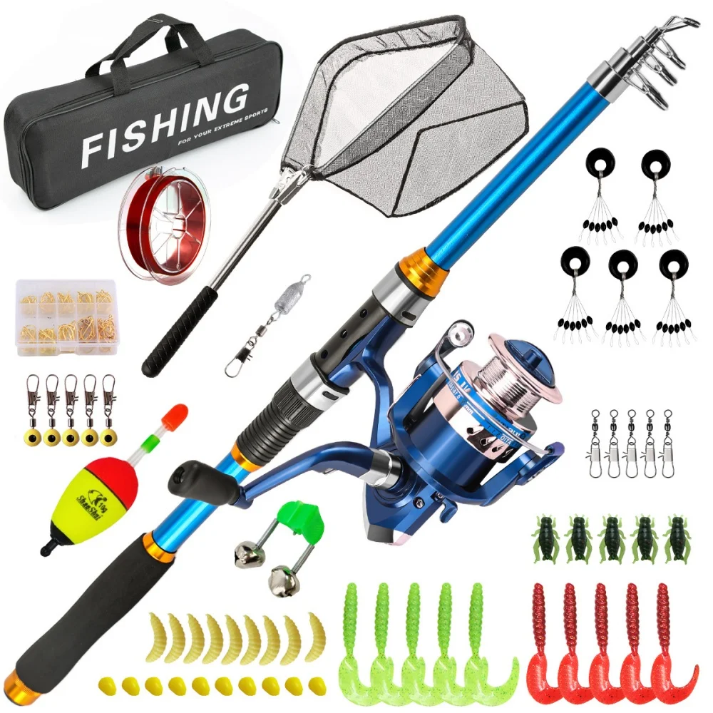 2.1-3.6M Telescopic Glass Fibe - Fishing Rod Spinning incelemesi ve fiyatı