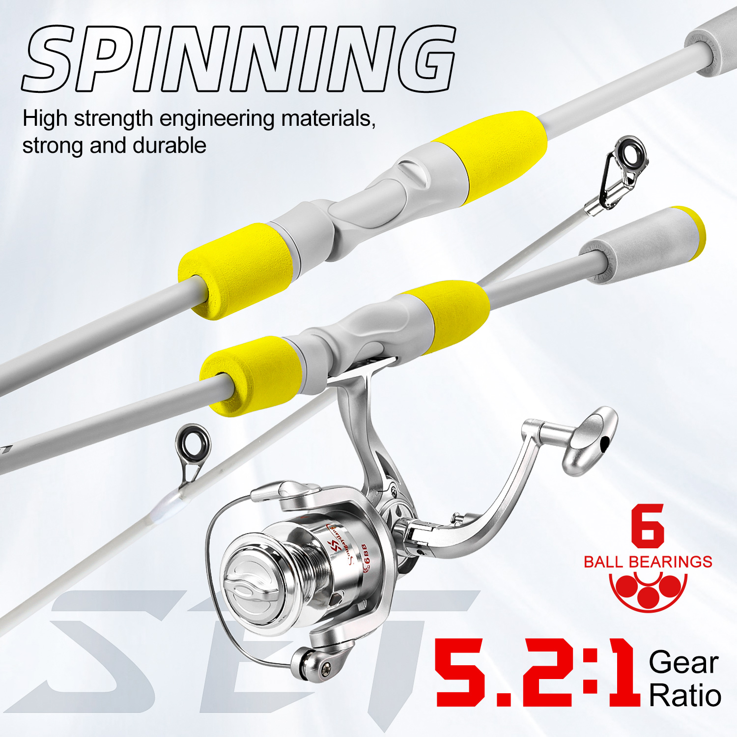 Sougayilang 2section Spinning  - Fishing Rod Combo incelemesi ve fiyatı